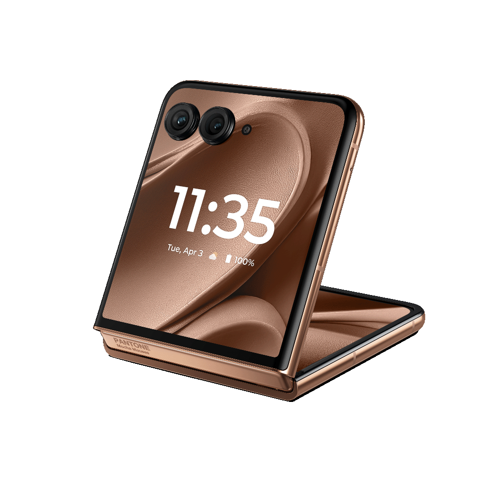 Motorola Razr 50 ultra semi chiuso