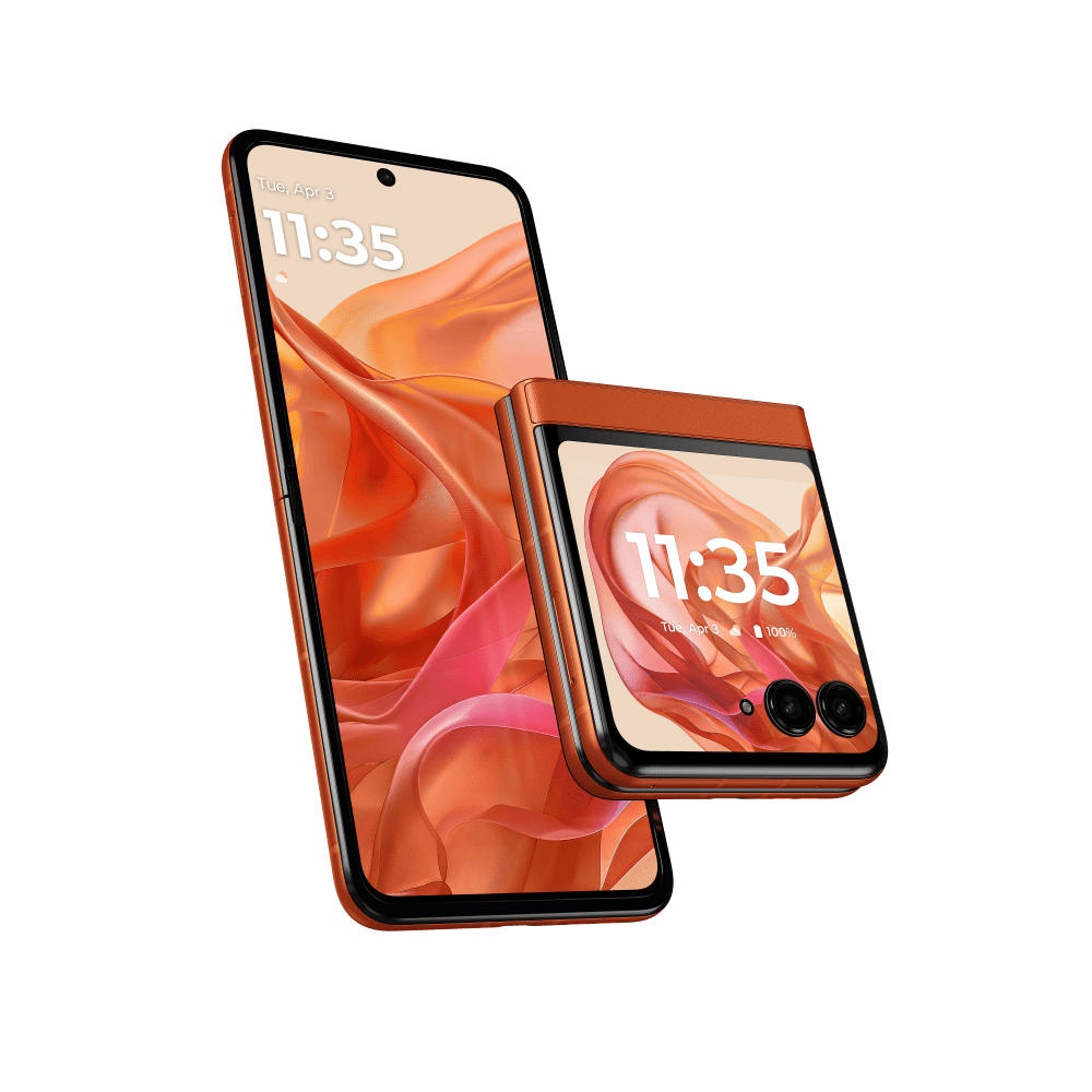 Motorola Razr 50 aperto e chiuso